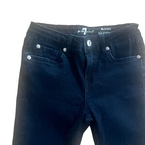 The Ankle Skinny Dark Blue Jeans youth size 12